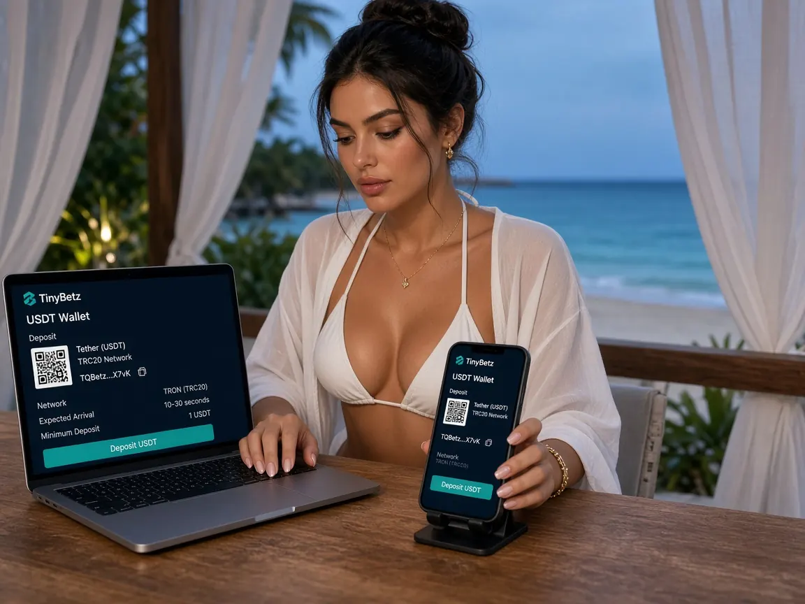 واریز و برداشت TinyBet | ریال، کارت و رمزارز